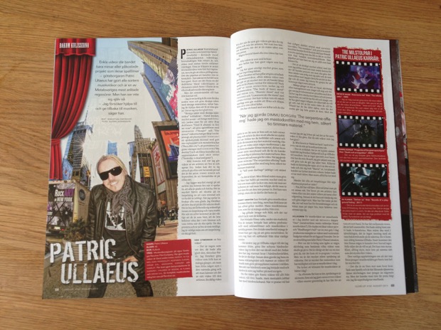 Patric Ullaeus Close-Up Magazine 2013