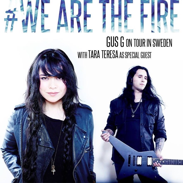 Tara Teresa and Gus G on tour