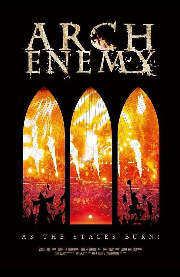 Arch Enemy As The Stages Burn cover