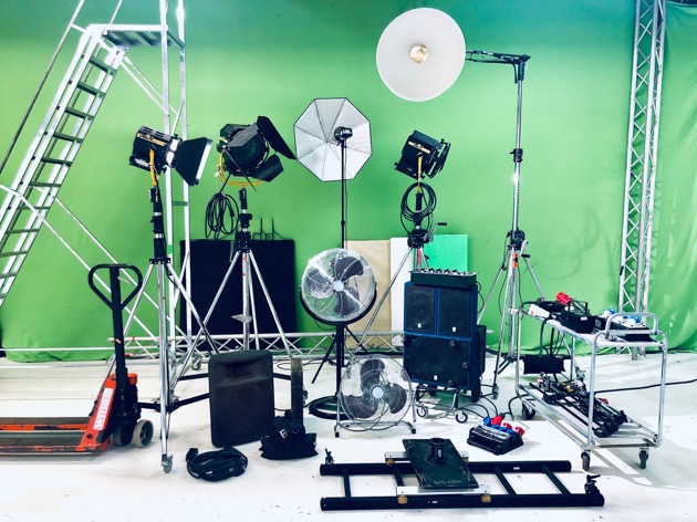 studio utrustning